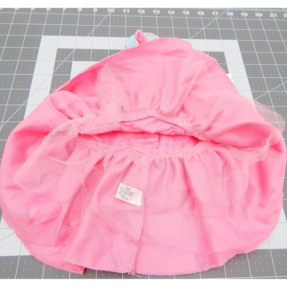 Teddy Mountain Pink Fairy Princess Dress And Hair Bow Rose Netting 16 Inch Bear - Picture 5 of 8